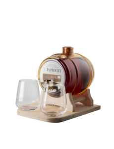 Paprocky Single Malt Vat/set met glaasjes