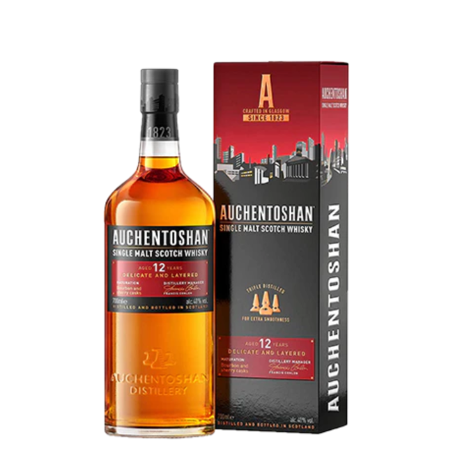 Auchentoshan 12 Years old in Giftbox 70CL