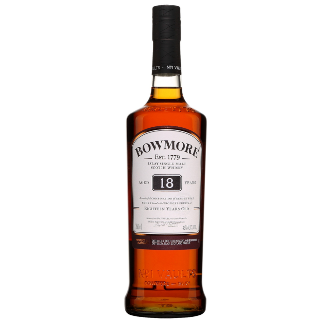 Bowmore 18 Year Single Malt 70CL In Giftbox