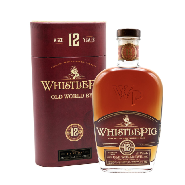 Whistle Pig 12 Years Rye Whiskey 70cl in Giftbox