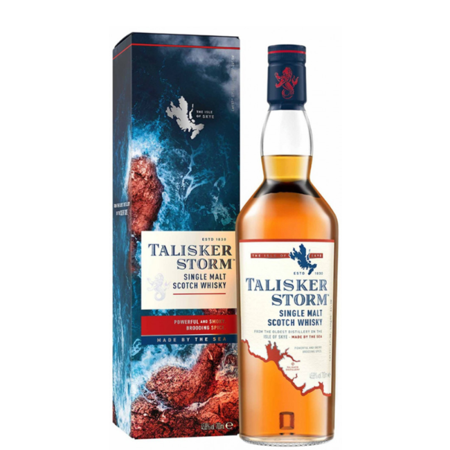 Talisker Storm Single Malt Scotch Whisky in Giftbox