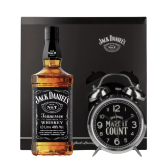Jack Daniel's Giftpack Alarm Clock 70CL