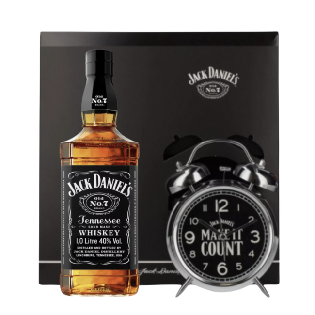 Jack Daniel's Giftpack Alarm Clock 70CL