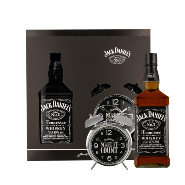 Jack Daniel's Giftpack Alarm Clock 70CL