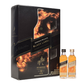 Johnnie Walker Black 70CL + Johnnie Walker Gold & Double Black 5CL