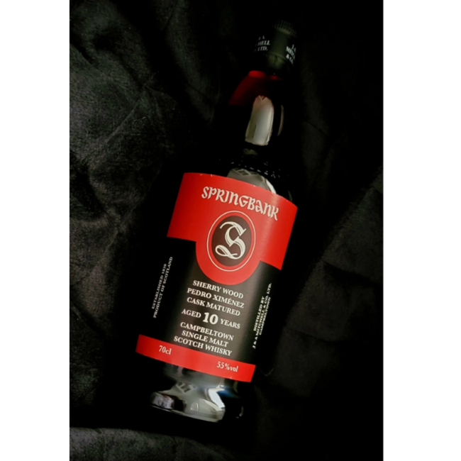 Springbank 10 Sherry Wood Pedro Ximenez Cask Matured 70cl