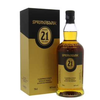 Springbank 21 Years - Distillery Bottling
