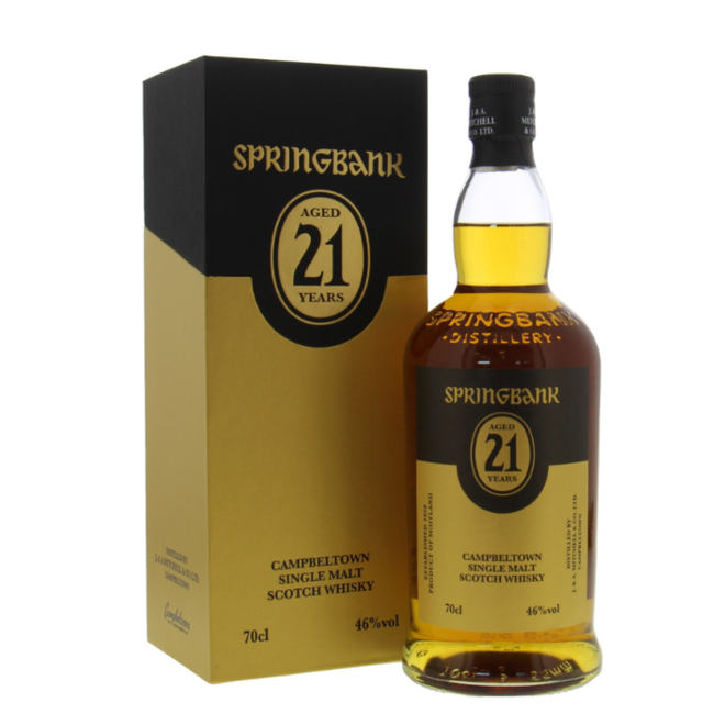 Springbank 21 Years - Distillery Bottling