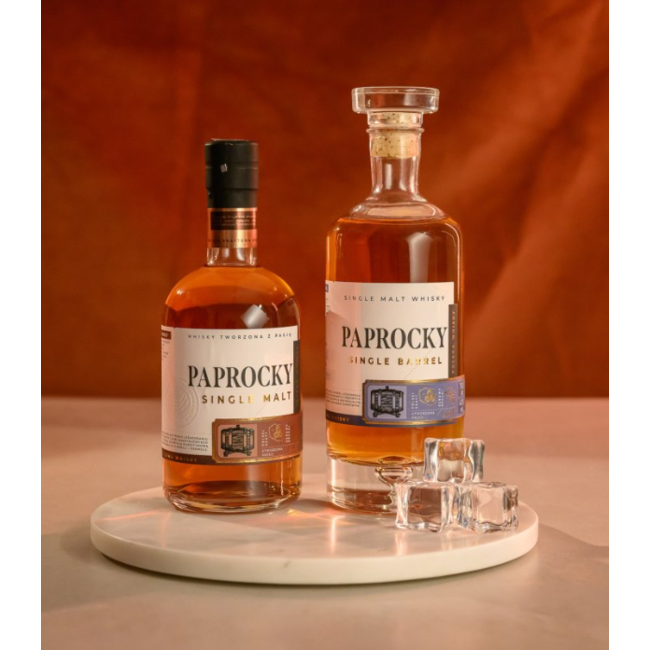 Paprocky Single Barrel Whisky 70CL