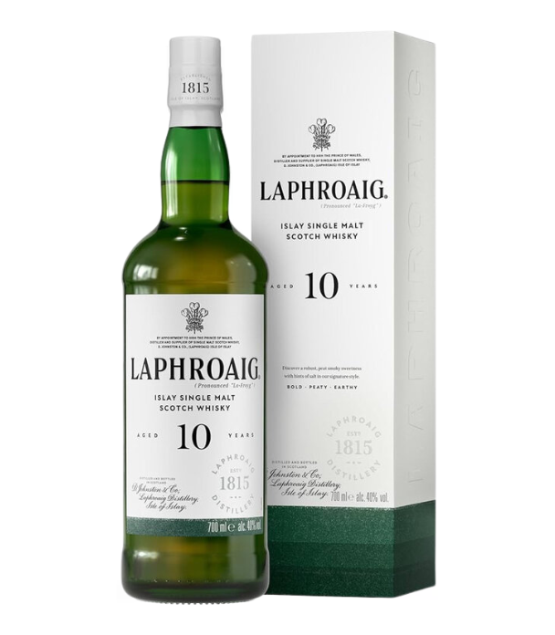 Laphroaig 10 Years Single Malt in giftbox Online Bestellen - Club