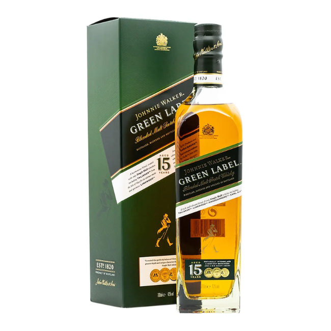 Johnnie Walker Green Label 15 Years in Giftbox