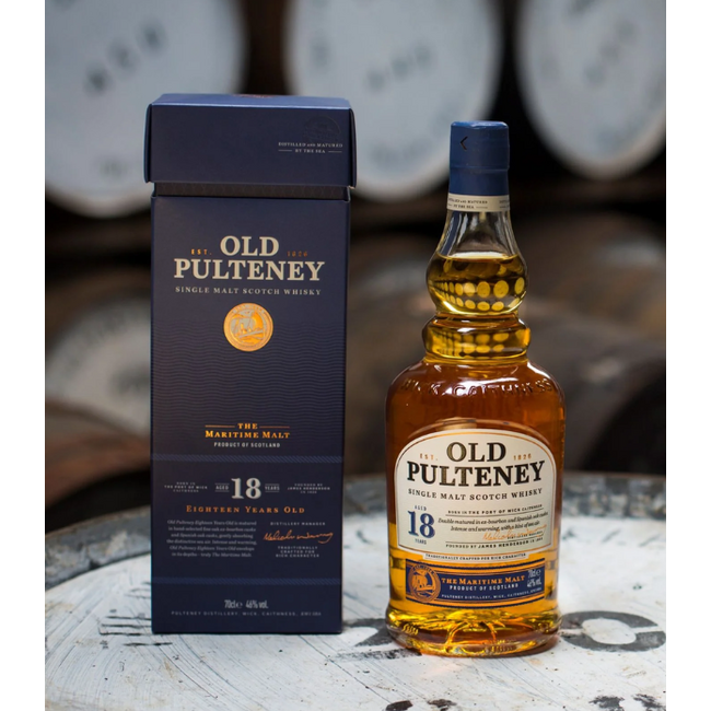 Old Pulteney 18 Years 70cl in Giftbox