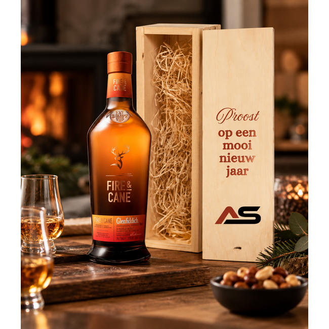 Gepersonaliseerde kist met Whisky