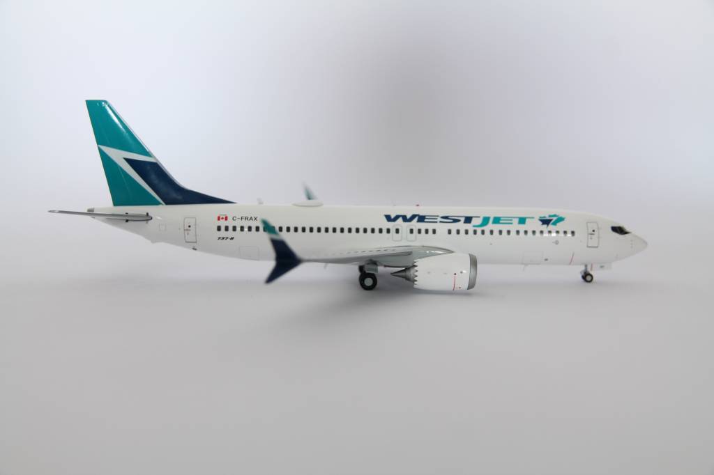 Gemini Jets Westjet Boeing 737 Max 8 1 200 Scale Model Die