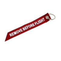 Remove Before Flight Ribbon Red