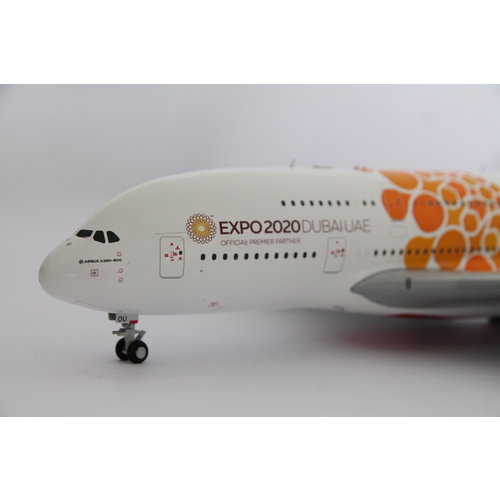 Gemini Jets 1:200 Emirates “Orange EXPO 2020” A380