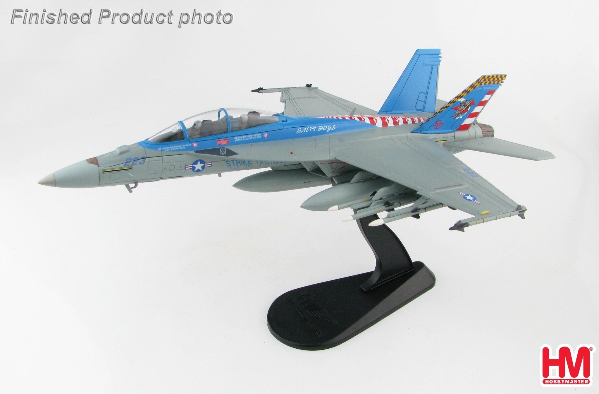 1 72 F A 18f Super Hornet Vx 23 Salty Dogs Hobby Master Ha5112 Diecast Trading