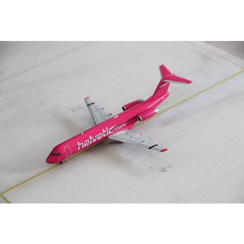 Herpa 1:200 Helvetic Fokker 100