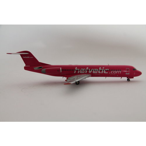 Herpa 1:200 Helvetic Fokker 100