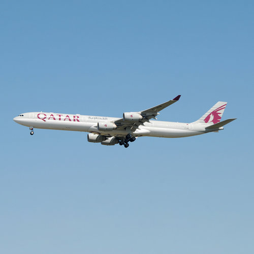 Aviationtag Aviationtag - Airbus A340 - A7-AGB - Qatar (grey)