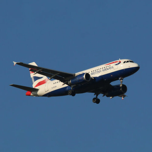 Aviationtag Aviationtag - Airbus A319 – G-EUOH - British Airways (white)