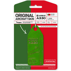 Aviationtag Aviationtag - Airbus A330 – CS-TOE - TAP Air Portugal (dark green)