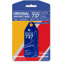 Aviationtag - Boeing 737 – N7705A - Southwest (blue)