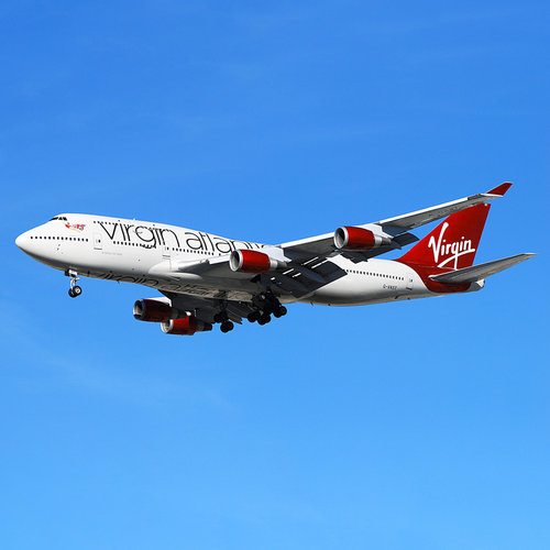 Aviationtag Aviationtag - Boeing 747 – G-VAST - Virgin (white)