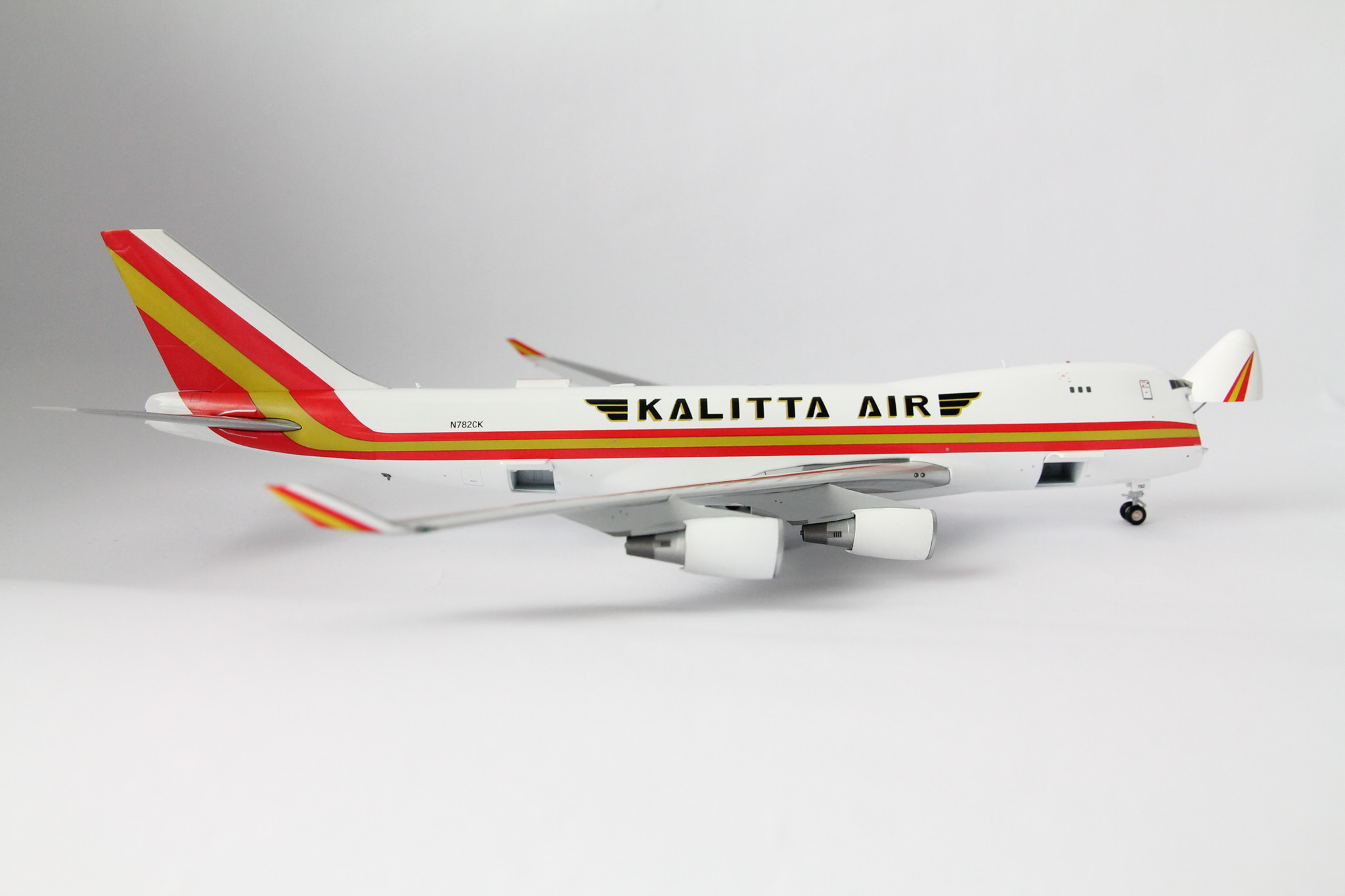 Gemini Jets 1:200 Kalitta Boeing 747-400F - Interactive