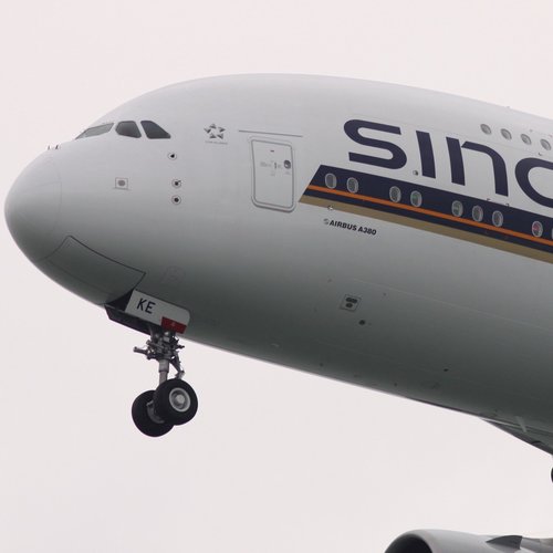 Aviationtag Aviationtag - Airbus A380 – 9V-SKE - Singapore Airlines (white)