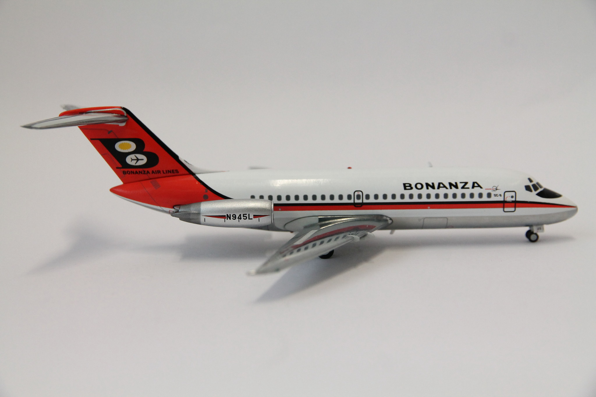 Gemini Jets 1:200 Bonanza Airlines DC-9-11