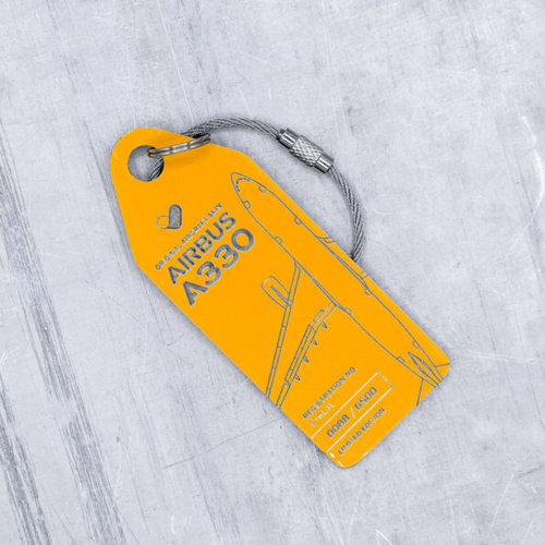 Aviationtag Aviationtag - Airbus A330 – G-MLJL - Thomas Cook (yellow)
