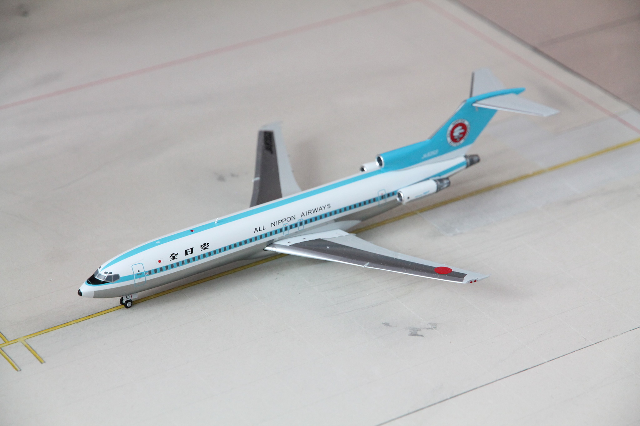 1:200 ANA All Nippon Airways B727-200 JA8350 JC Wings EW2722004