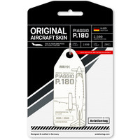 Aviationtag - Piaggio P.180 Avanti – D-IZZY (white)
