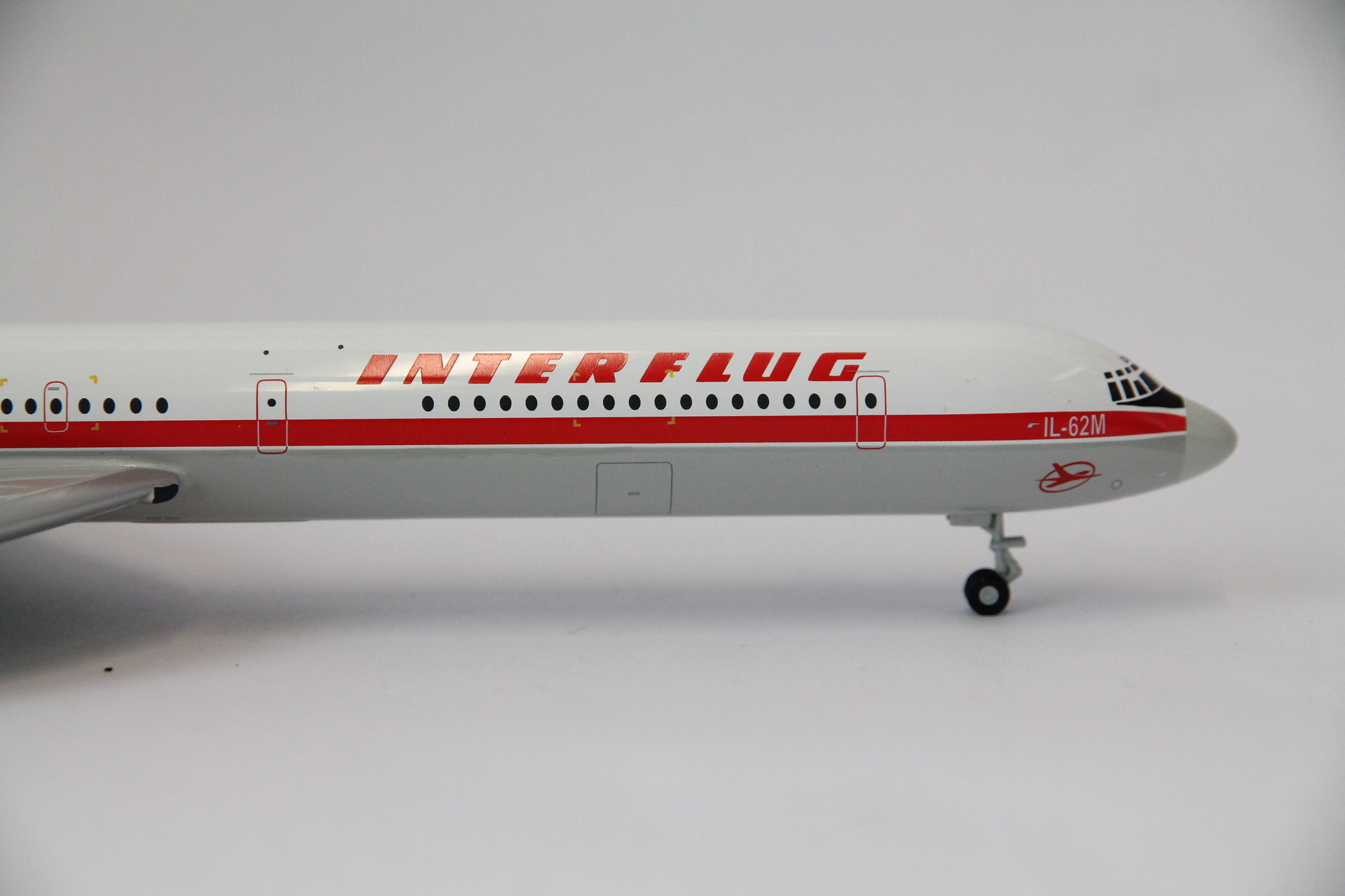 Herpa 1:200 Interflug Ilyushin IL-62M