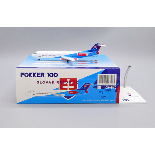 JC Wings 1:200 Slovakia Government Flying Service Fokker 100