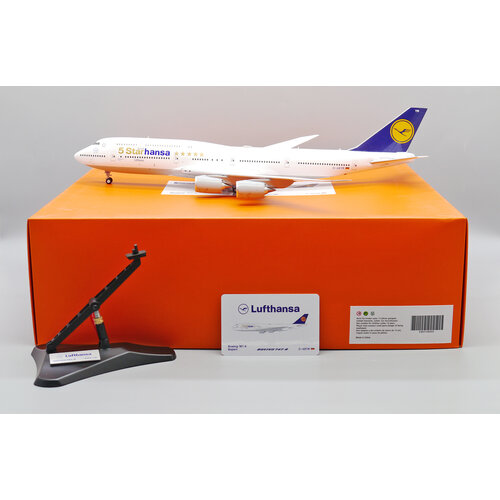 JC Wings 1:200 Lufthansa “5 Starhansa” B747-8i