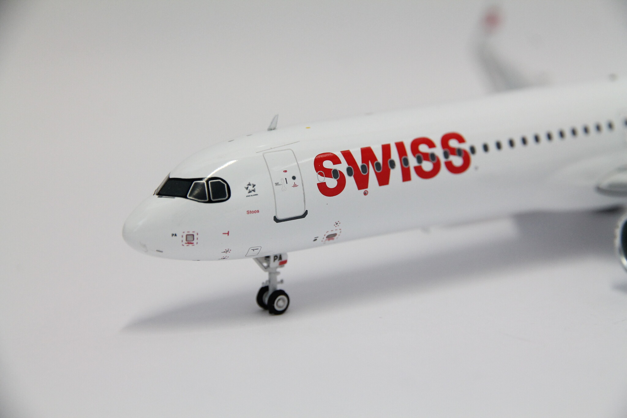 JFox 1:200 Swiss A321neo