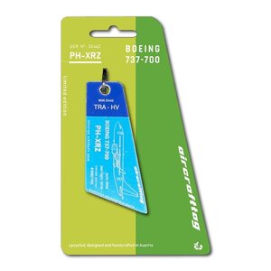 Aircrafttag Boeing B737 - Transavia - PH-XRZ - bicolor - darkblue-lightblue