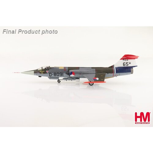 Hobby Master 1:72 Lockheed RNLAF F104G Starfighter KLU, D-8091, Royal Netherlands Air Force 65th anniversary, 1978