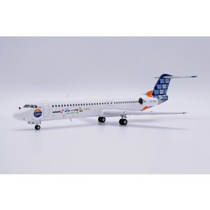 JC Wings 1:200 Fokker House Color “Airline Logo’s” Fokker 100 - DIECAST TRADING EXCLUSIVE