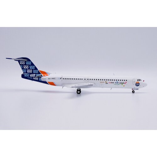 JC Wings 1:200 Fokker House Color “Airline Logo’s” Fokker 100 - DIECAST TRADING EXCLUSIVE