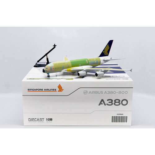 JC Wings 1:200 Singapore Airlines "Bare Metal" A380