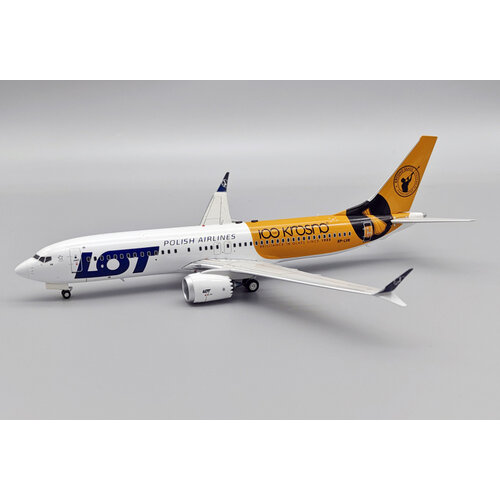 Inflight 1:200 LOT "100 Years Krosno Glass" B737-MAX 8
