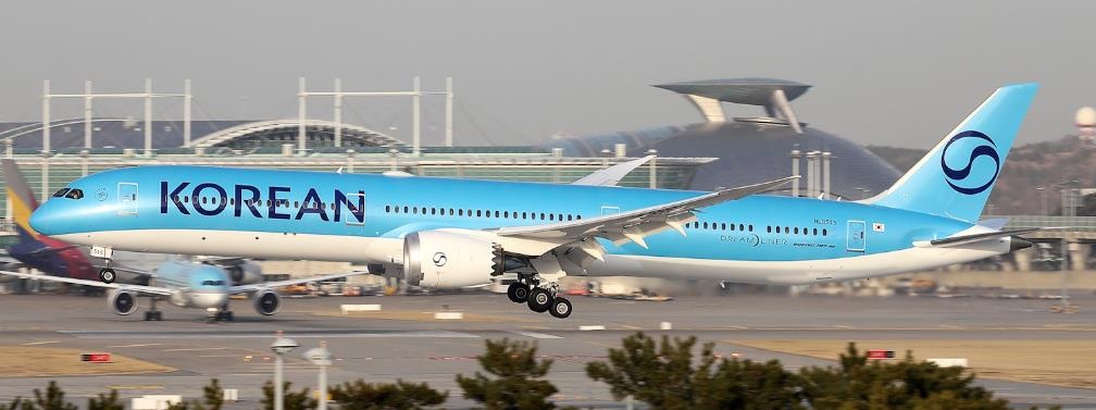 1:200 Korean Air Boeing B787-10 HL8515 JC Wings SA2089