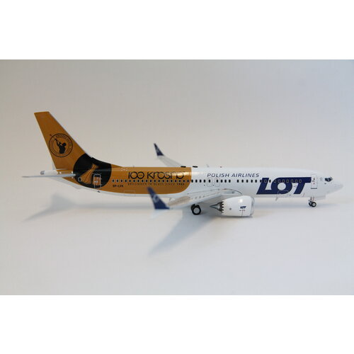 Inflight 1:200 LOT "100 Years Krosno Glass" B737-MAX 8