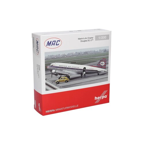 Herpa 1:200 Martin's Air Charter Douglas DC-3