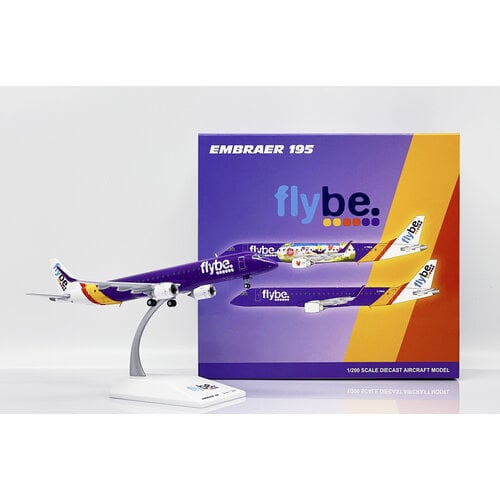JC Wings 1:200 Flybe Embraer ERJ195 JC Wings 1:200 Flybe Embraer ERJ195