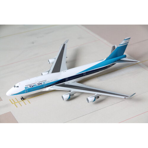 JC Wings 1:200 El Al Israel Airlines B747-400 JC Wings 1:200 El Al Israel Airlines B747-400