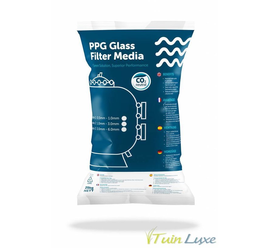 Glass Filter Media Tuin Luxe Shop